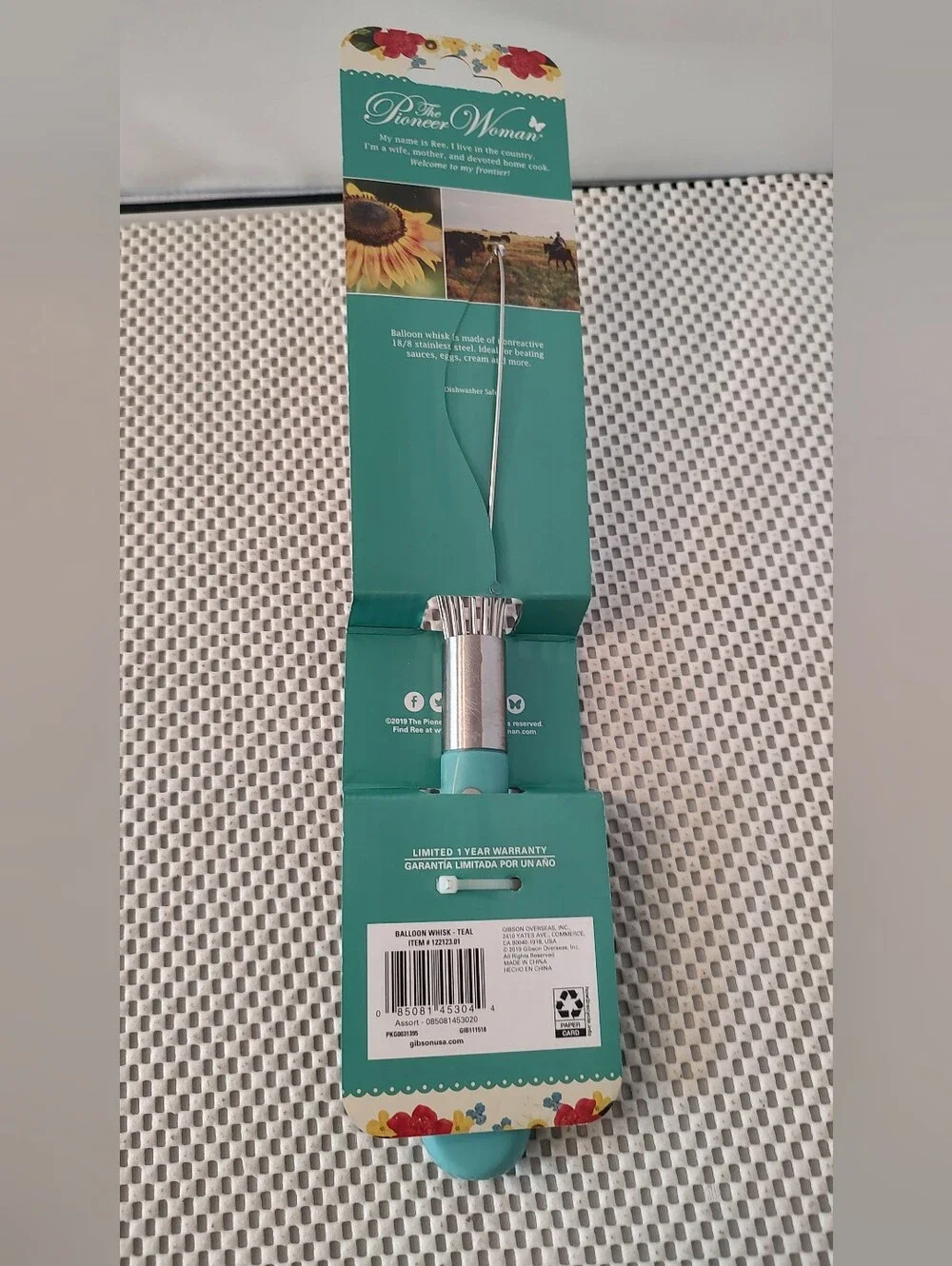 The Pioneer Woman Balloon Whisk Teal